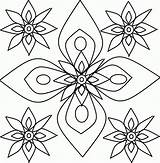 Rangoli Pages Coloring Designs Diwali Print Color Cool Children Kids Printable Patterns Pattern Craft Mandalas Colouring Flower Studyvillage Beautiful Decorations sketch template