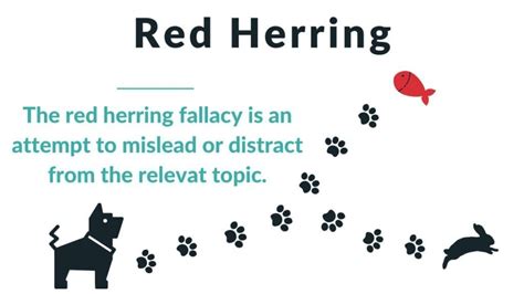 red herring fallacy definition  examples