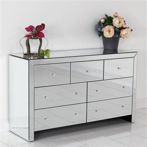 advantages   mirrored chest  drawers