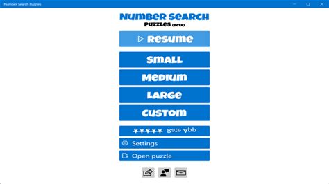 number search puzzles reflection