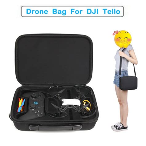 travel carrying drone bag case  dji tello drones gamesir td remote control storage bag