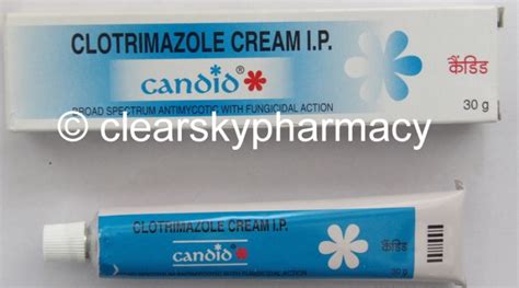 Clotrimazole Topical Cream Candid 1 Otc Yeast Infection Treatment
