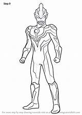 Coloring Ultraman Pages Popular sketch template