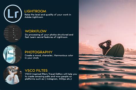 vsco lightroom presets  actions presets  yellow images creative store