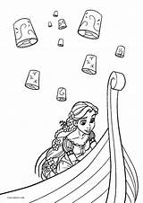Coloring Pages Tangled Printable Kids Cool2bkids Colouring Choose Board sketch template
