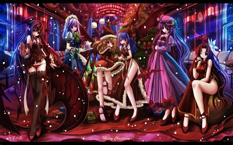 anime christmas girls 24 cool hd wallpaper