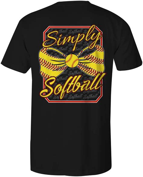 simply softball shirt   designed  printed    put