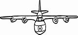 Coloring Jet Engine Wecoloringpage Airplane sketch template