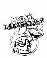 Laboratory Coloring Pages Dexter Getcolorings Color sketch template