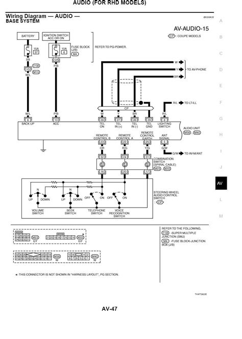 nissan  bose stereo wiring diagram wiring diagram