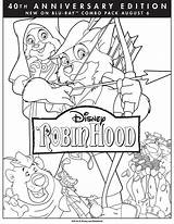 Robin Hood Disney Coloring Pages Movie Movies Fullcoloring Animated Book Night Choose Board Walt Activity sketch template