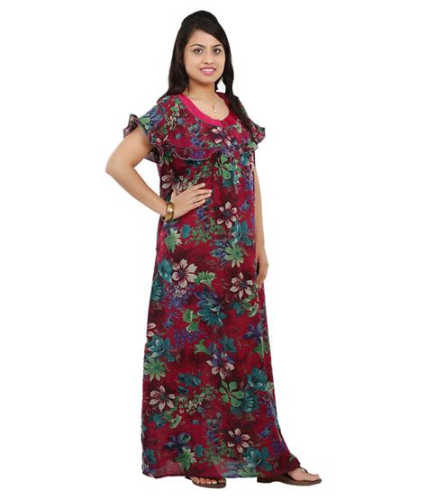 buy adorable multi spun nighty online at best prices in india snapdeal