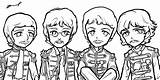 Beatles Band Coloring Pages Sgt Pepper Sketch Drawing Printable Getdrawings Getcolorings Help Deviantart Color Print Lonely Hearts Anime sketch template