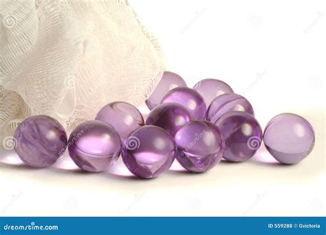 bath pearls stock photo image  sponge aromatherapy