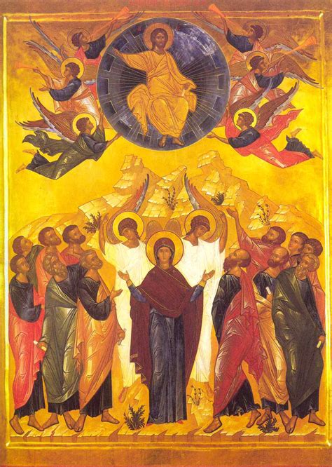 feast   ascension   lord jesus christ st mary antiochian