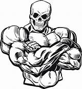 Buff Drawing Clipartmag Clipart Muscles Noob sketch template