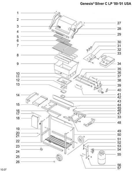 weber genesis parts diagram general wiring diagram