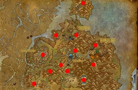 world  warcraft dragonflight  dragon glyph locations vg