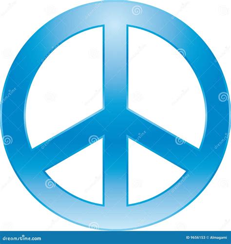 het symbool van de vrede vector illustratie illustration  grafisch