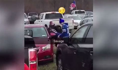 bills fans had some sex in the parking lot