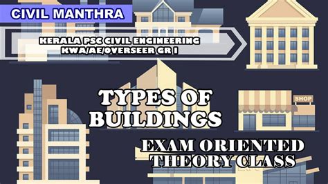 types  buildings youtube