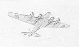 Coloring Pages Bombers War Ii Japanese Filminspector Captured Markings 17d Put Their sketch template