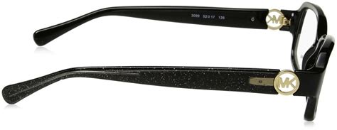 michael kors tabitha v mk8016 eyeglass frames 3099 52 black black