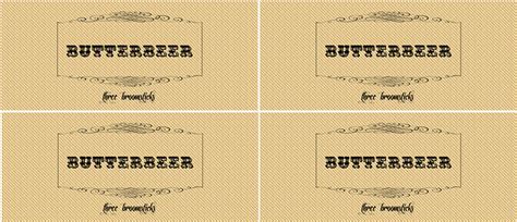 butterbeer labels amy  flickr