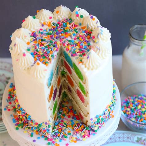 Happy Birthday Polka Dot Cake Mom Loves Baking
