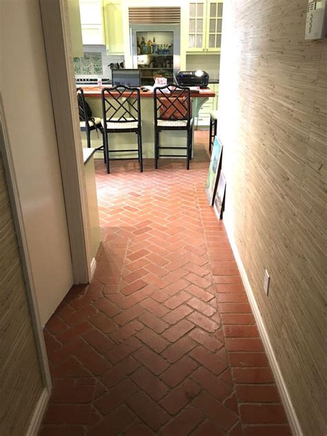 tumbled thin brick floor brick wall tiles brick flooring flooring