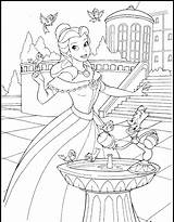 Baby Princess Coloring Pages Getcolorings Disney Color sketch template