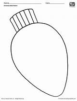 Bulb Lightbulb sketch template
