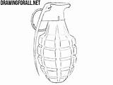 Grenade Draw Drawing Drawingforall Lever Safety Ring Everything Should Did Then Right Look If sketch template