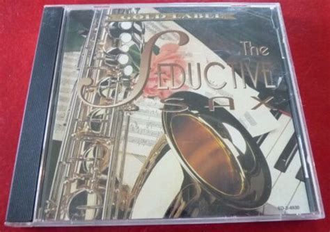 cd gold label  seductive sax  pop compilation ebay