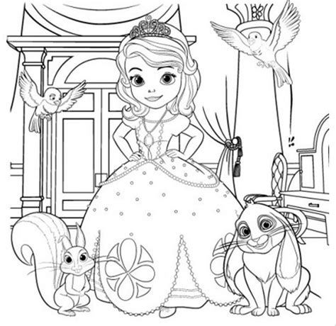 sofia   coloring pages