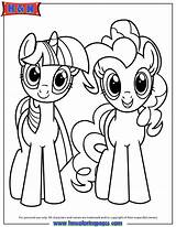 Sparkle Pinkie Pony Dash Coloringhome Equestria Popular sketch template