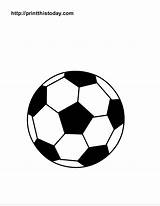 Ball Soccer Drawing Small Printable Getdrawings Pattern Stencil sketch template