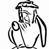 Coloring Pages Droopy Cartoons sketch template