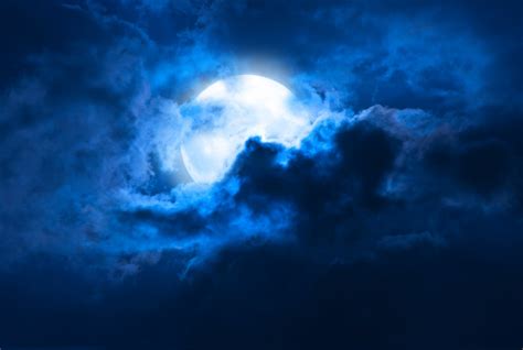 image gallery moonlit night sky