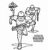 Coloring Pages Wars Star Rogue Online Clone Troopers Getcolorings Top Choose Board sketch template