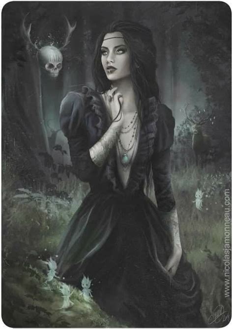 Pin By Dawn Washam🌹 On Witchy Women 1 Gothic Fantasy Art Dark Gothic