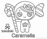 Tokidoki Caramella Coloring Pages Girl Xcolorings 820px 83k 980px Resolution Info Type  sketch template