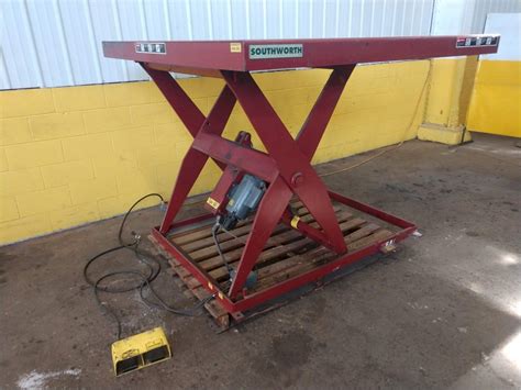 lb    electric scissor lift table deer creek machinery
