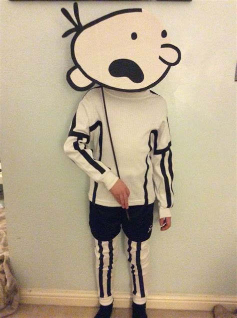 diary   wimpy kid homemade costume  world book day book