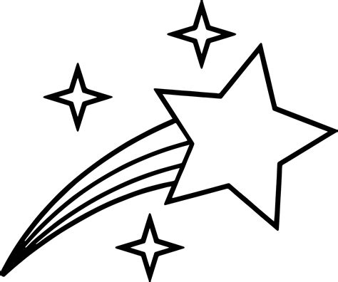 star coloring stars template   kinderart sketch coloring page