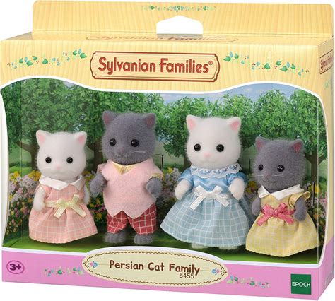 playshop sylvanian families persian cat family