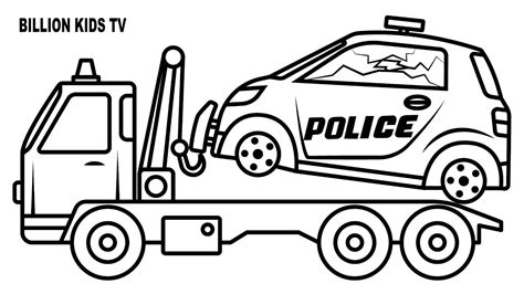 police pick  truck coloring pages coloring pages