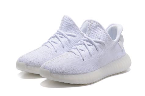 mens adidas yeezy boost   white special serie