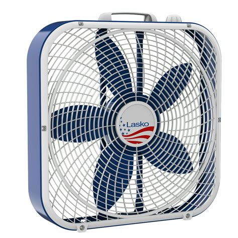 lasko limited edition  box fan   speeds  red white blue walmartcom