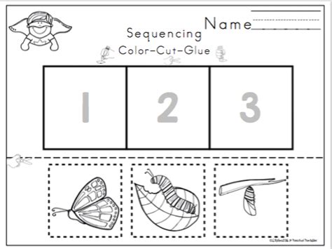 sequencing bundle preschool printables